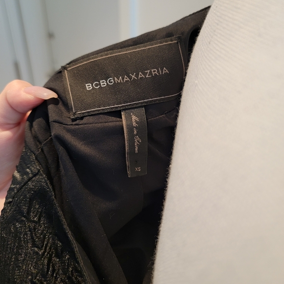 ❤️BCBG MAXAZRIA BLACK COAT DRESS - Picture 11 of 13